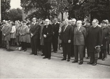 Kranzniederlegung 1967 in Springe