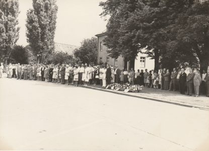 Kranzniederlegung 1970 in Springe