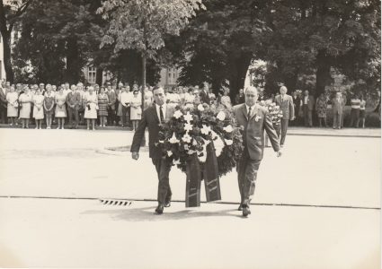 Kranzniederlegung 1970 in Springe