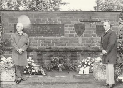 Kranzniederlegung 1976 in Springe